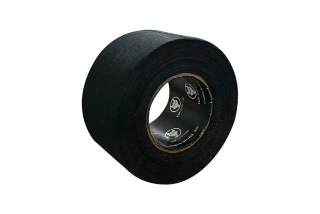 Vukgripz hockeytape sort stof 1,5" ekstra klæbende
