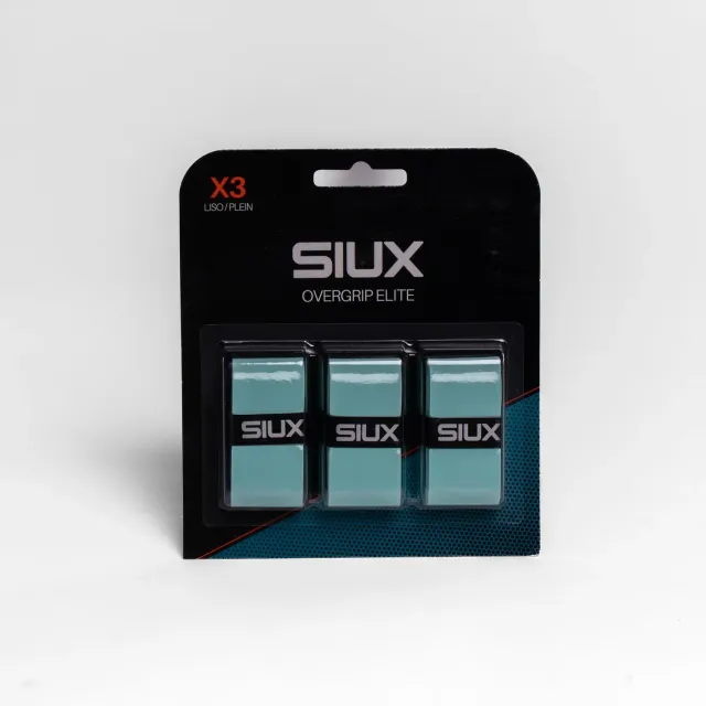 Siux Elite X3 overgrip turkis 3-pak absorberende