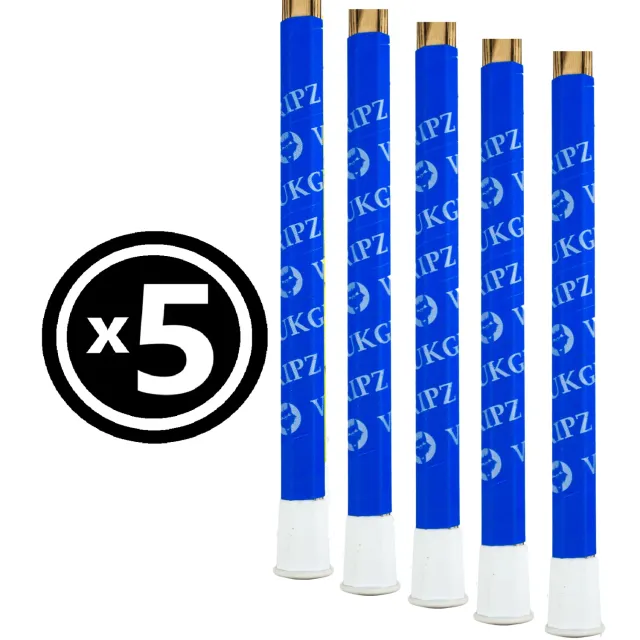 Vukgripz Legacy lacrossetape 5-pak sort hvid skridsikker