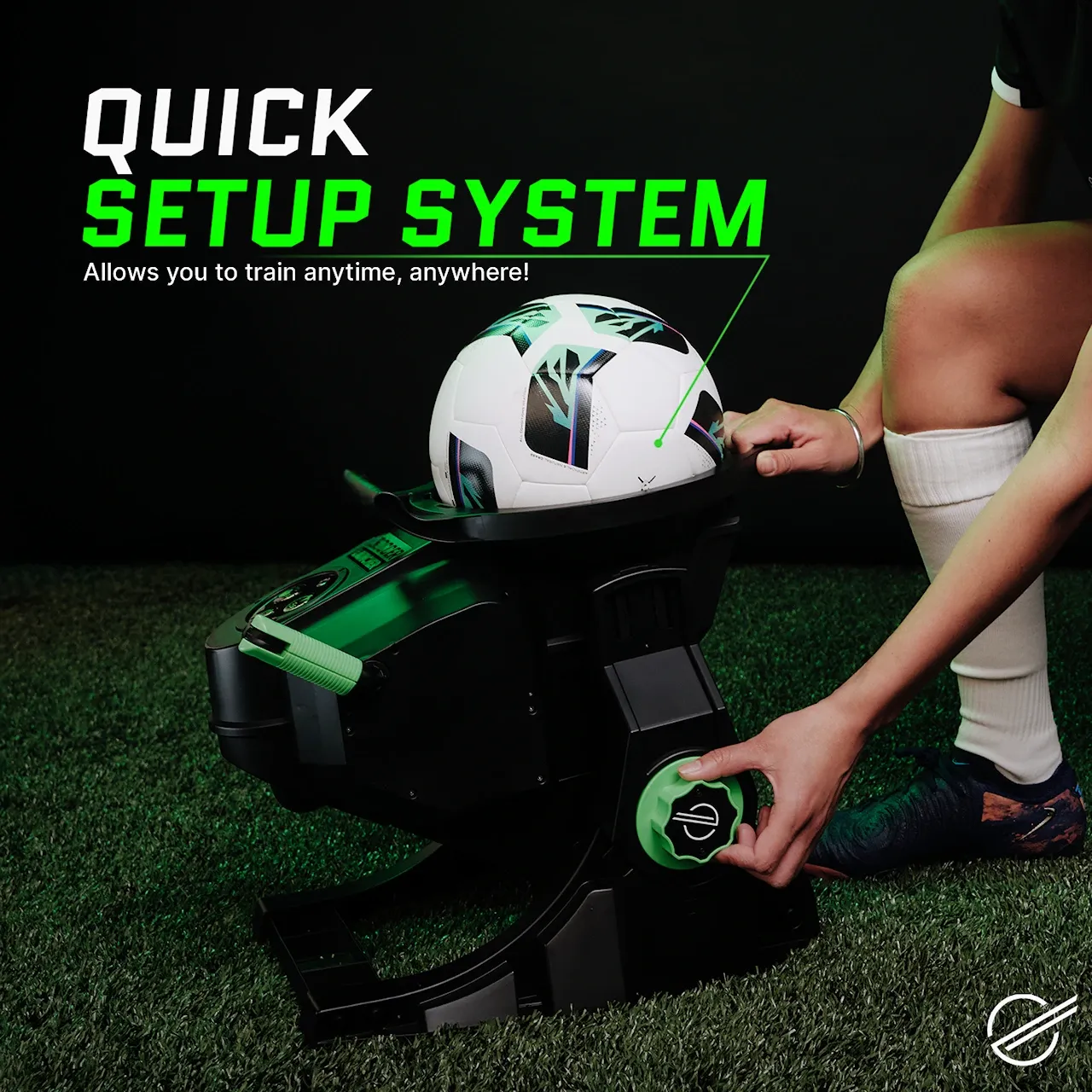 Strikesphere Soccer Launcher boldkaster 6 vinkler