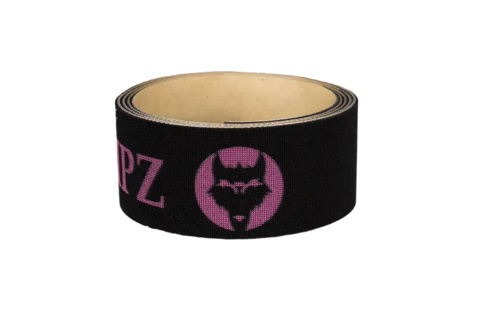 Vukgripz Lacrosse griptape stavtape sort med pink