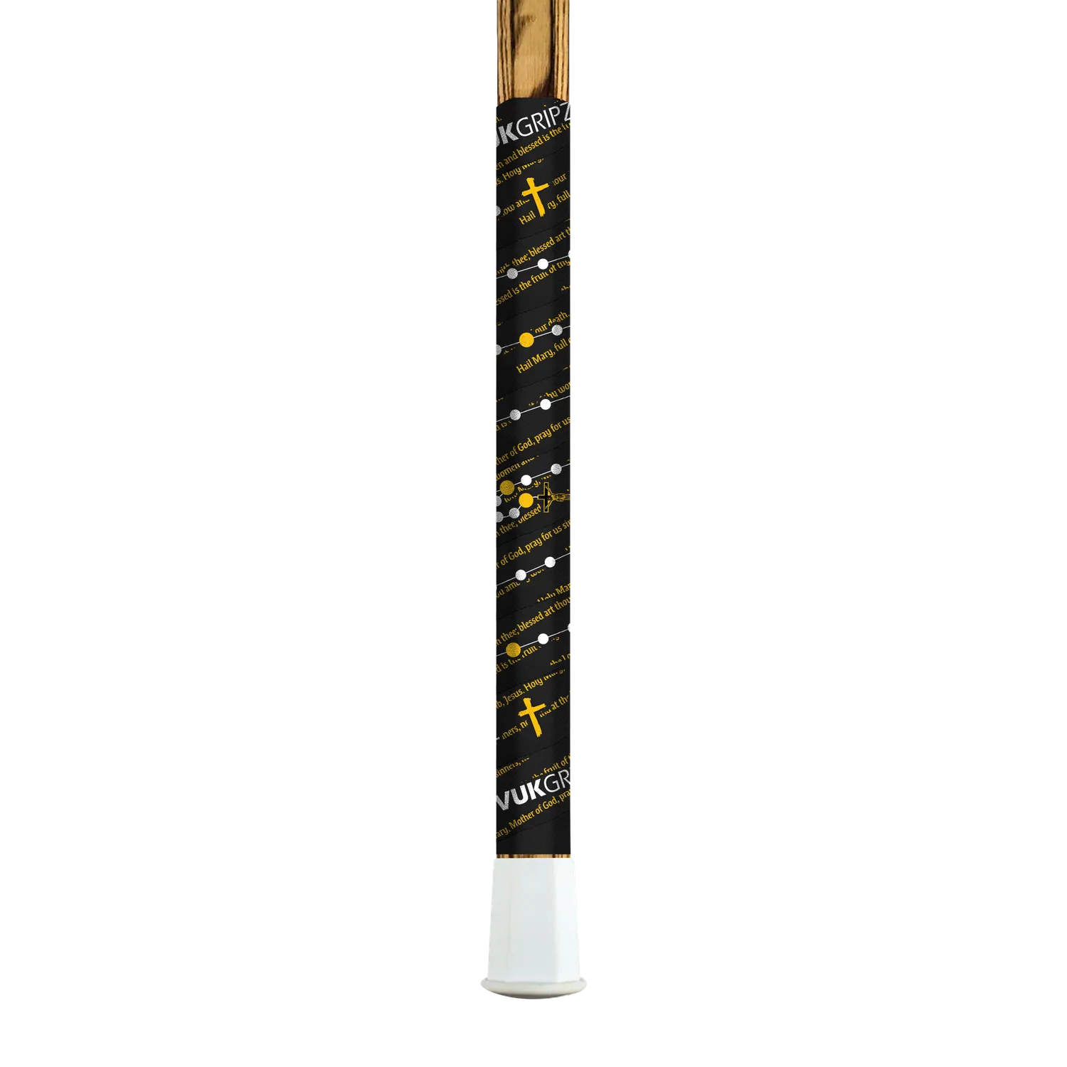 Vukgripz Faith Rosary lacrossetape sort skridsikker