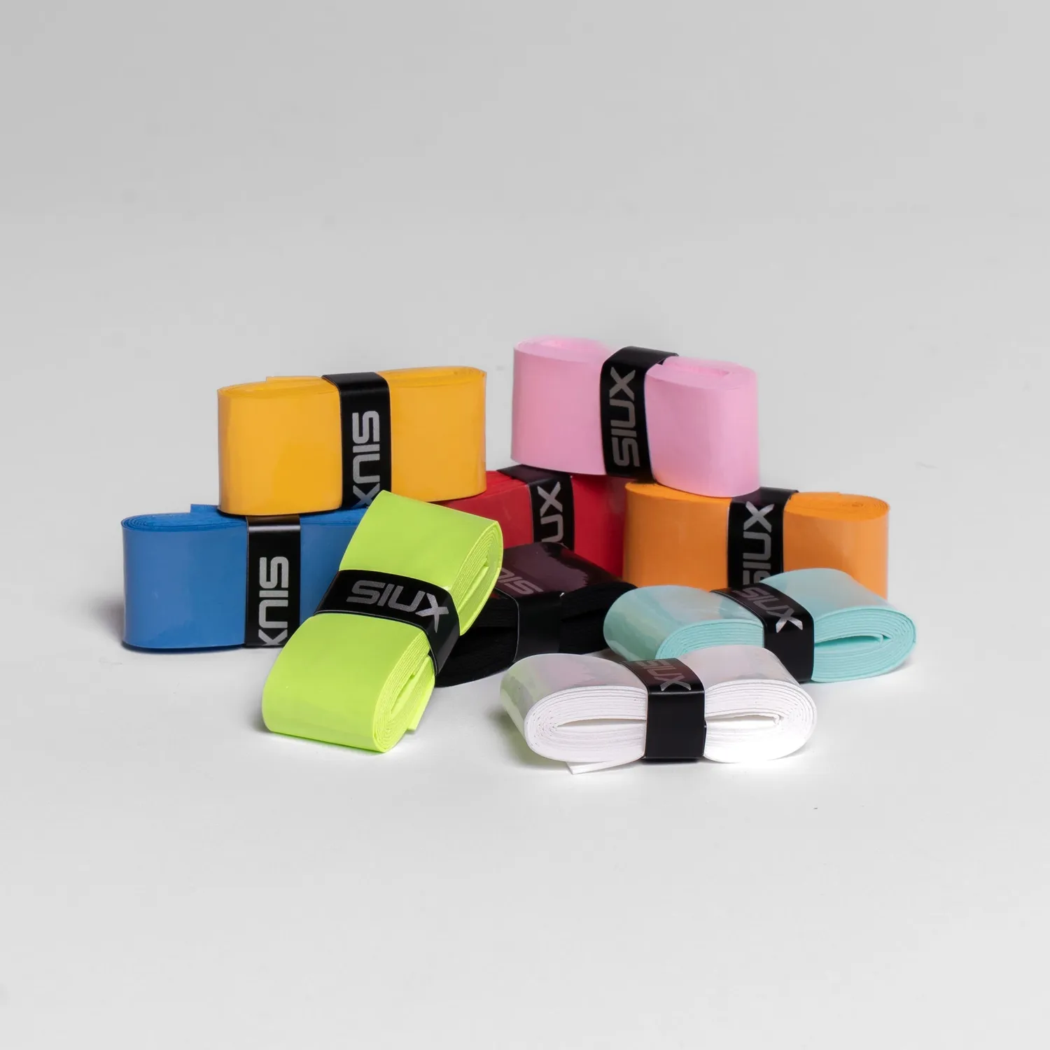 Siux Elite X10 overgrip multicolor 10-pak svedabsorberende
