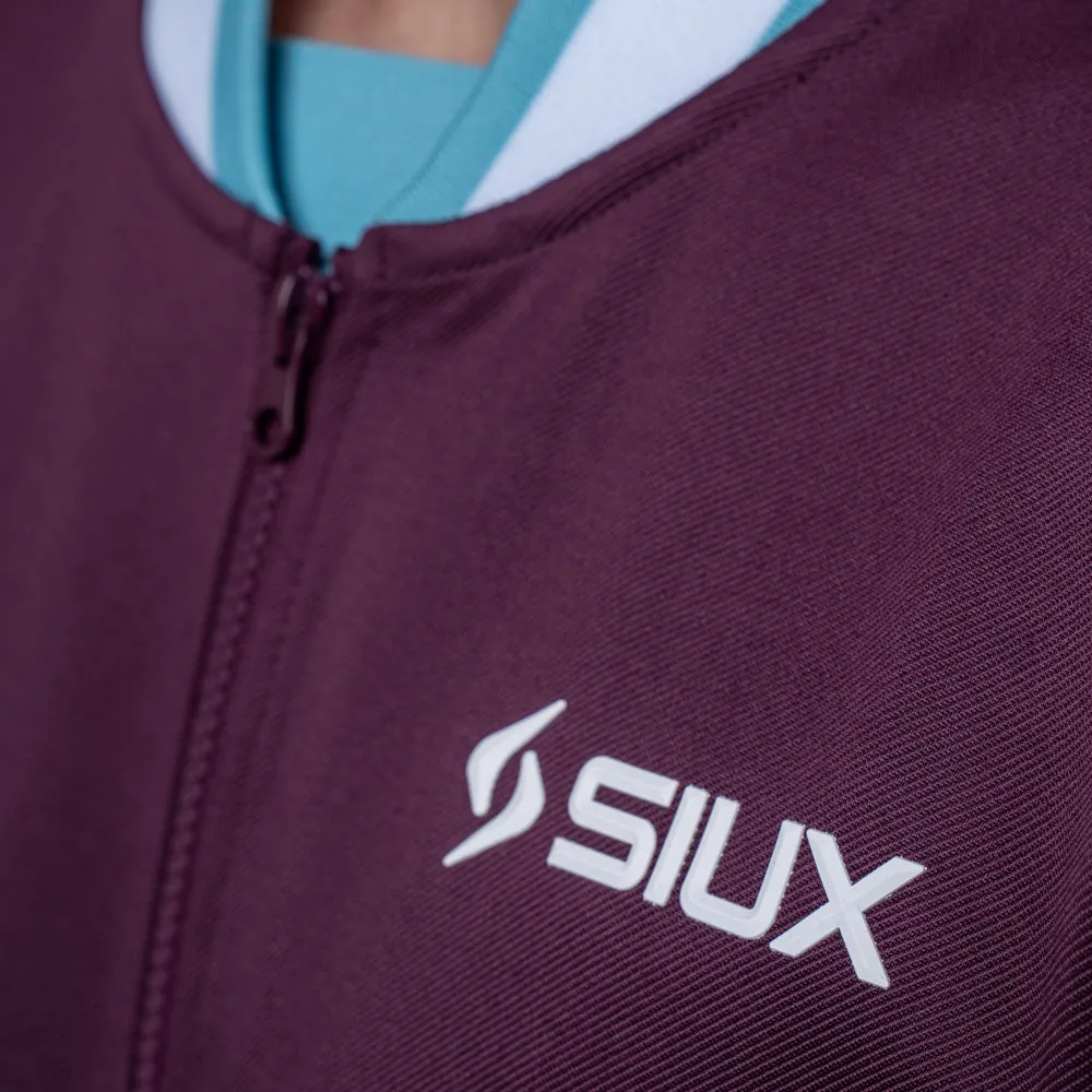 Siux Apex 2026 jakke bordeaux - let padeljakke