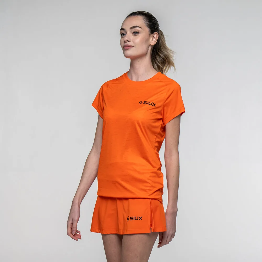 Siux Club 26 padeltrøje dame orange åndbar