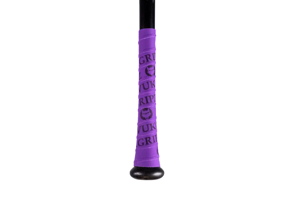 VukGripz Purple Black battape til baseball vejrbestandig