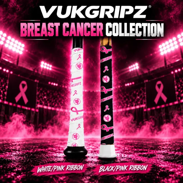 Vukgripz Breast Cancer grebtape pink ribbon skridsikker