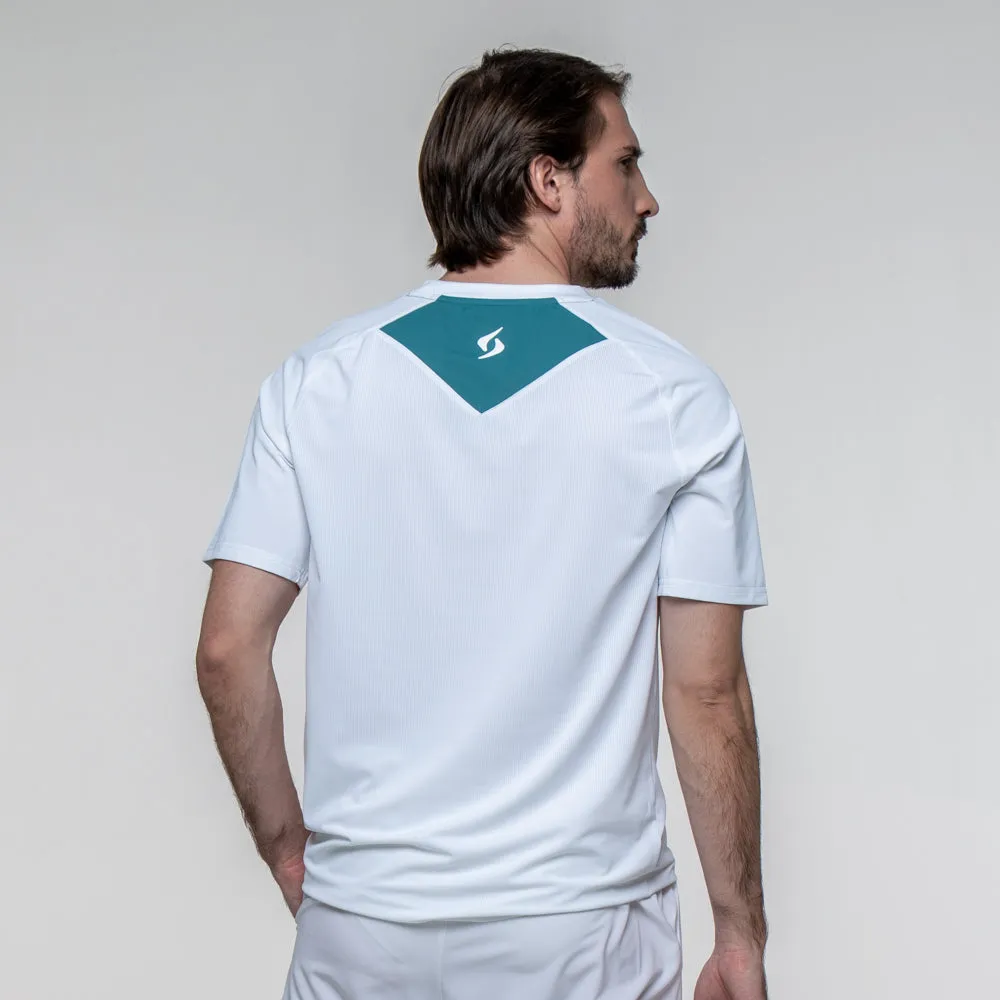 Siux Match 26 t-shirt herre hvid åndbar