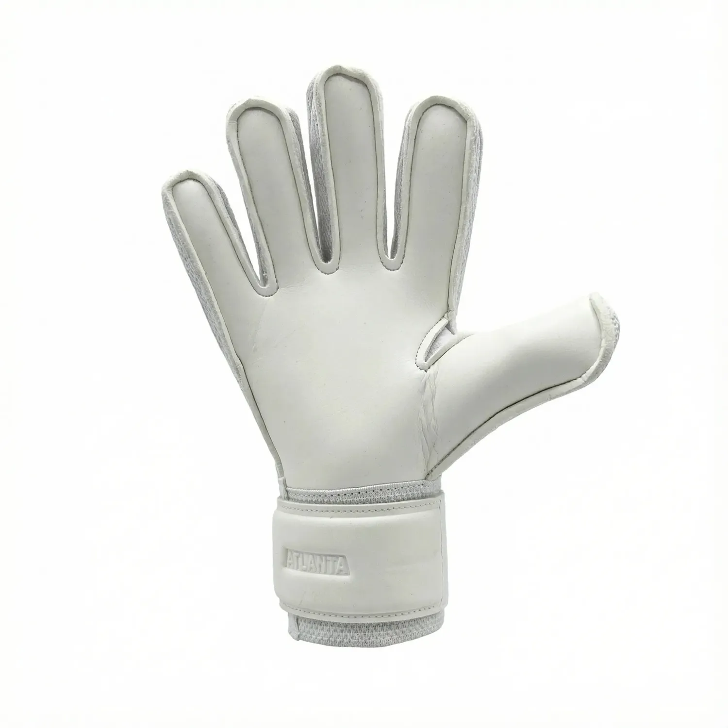 TwoFive Atlanta Basic White HiVis målmandshandsker flat