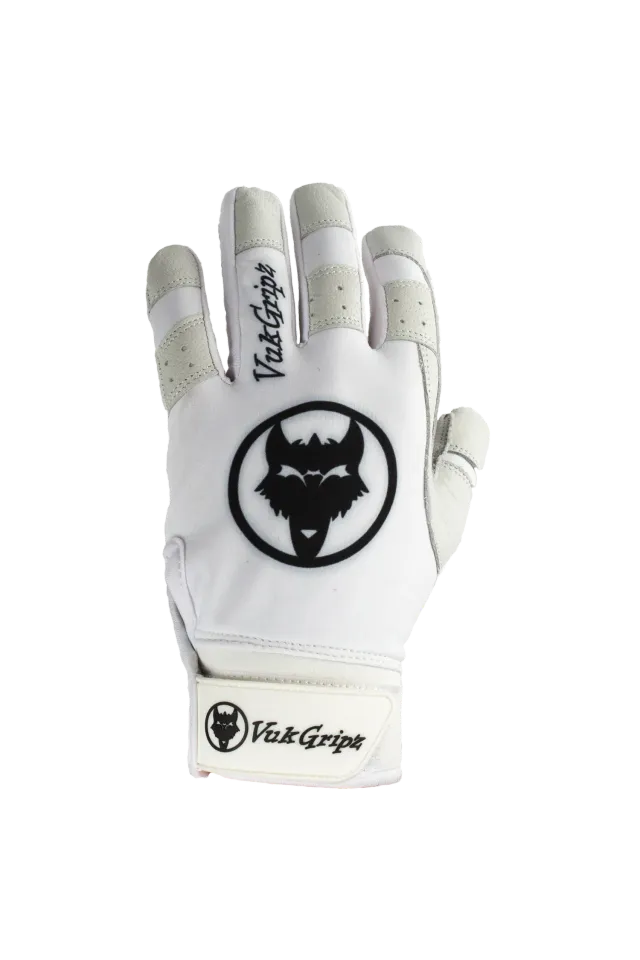 Vukgripz Howler White battinghandsker hvid