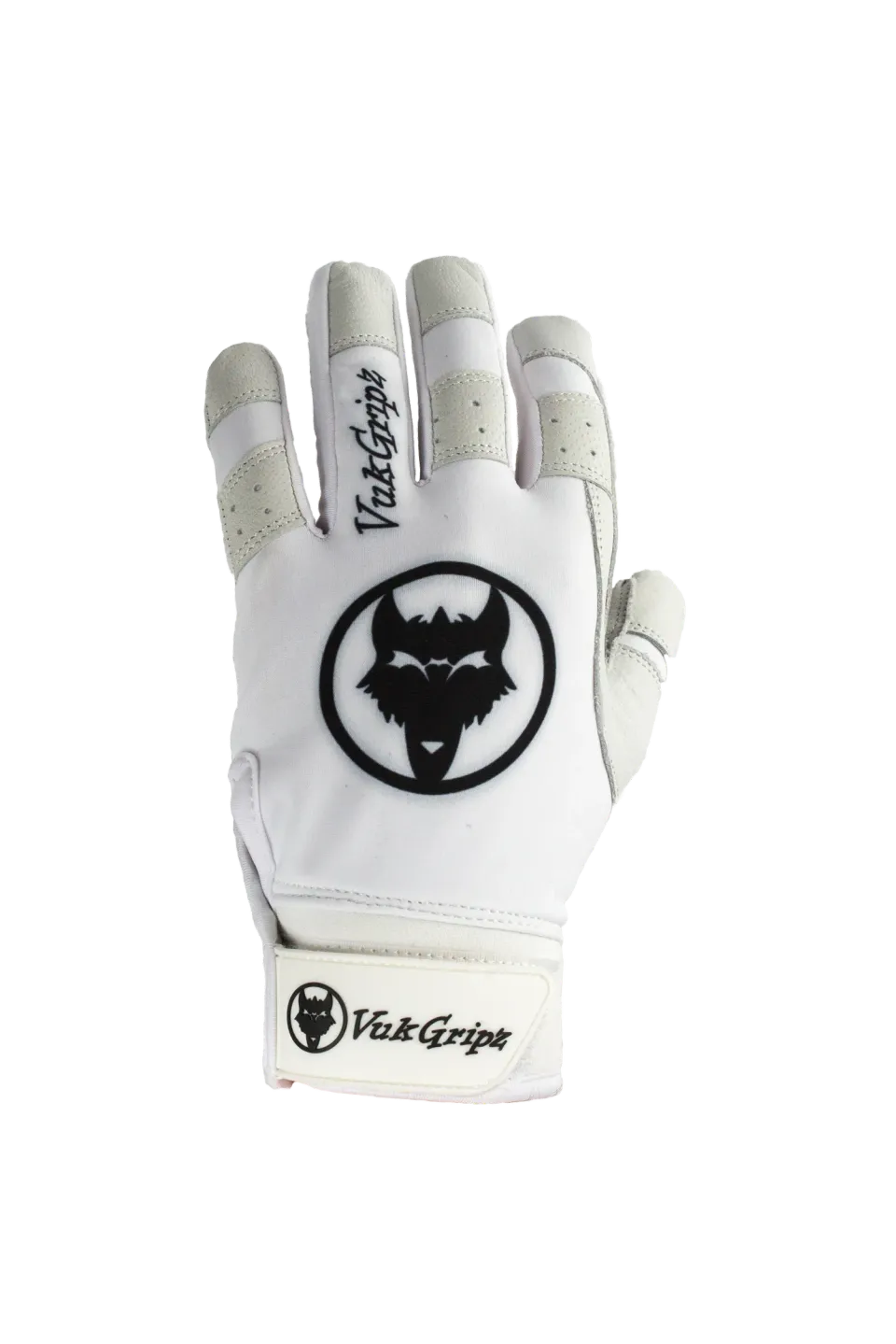 Vukgripz Howler White battinghandsker hvid