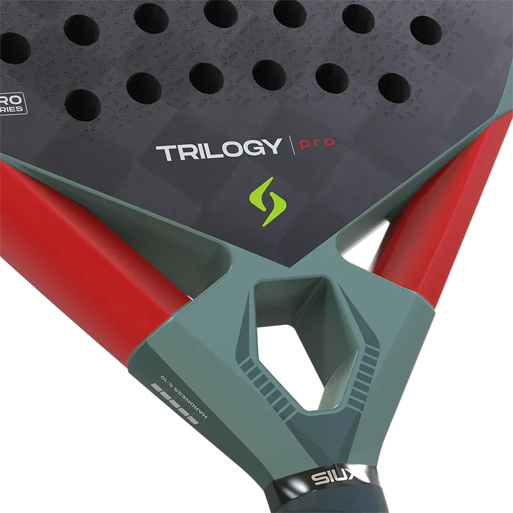 Siux Trilogy Pro 2026 padelbat ash green