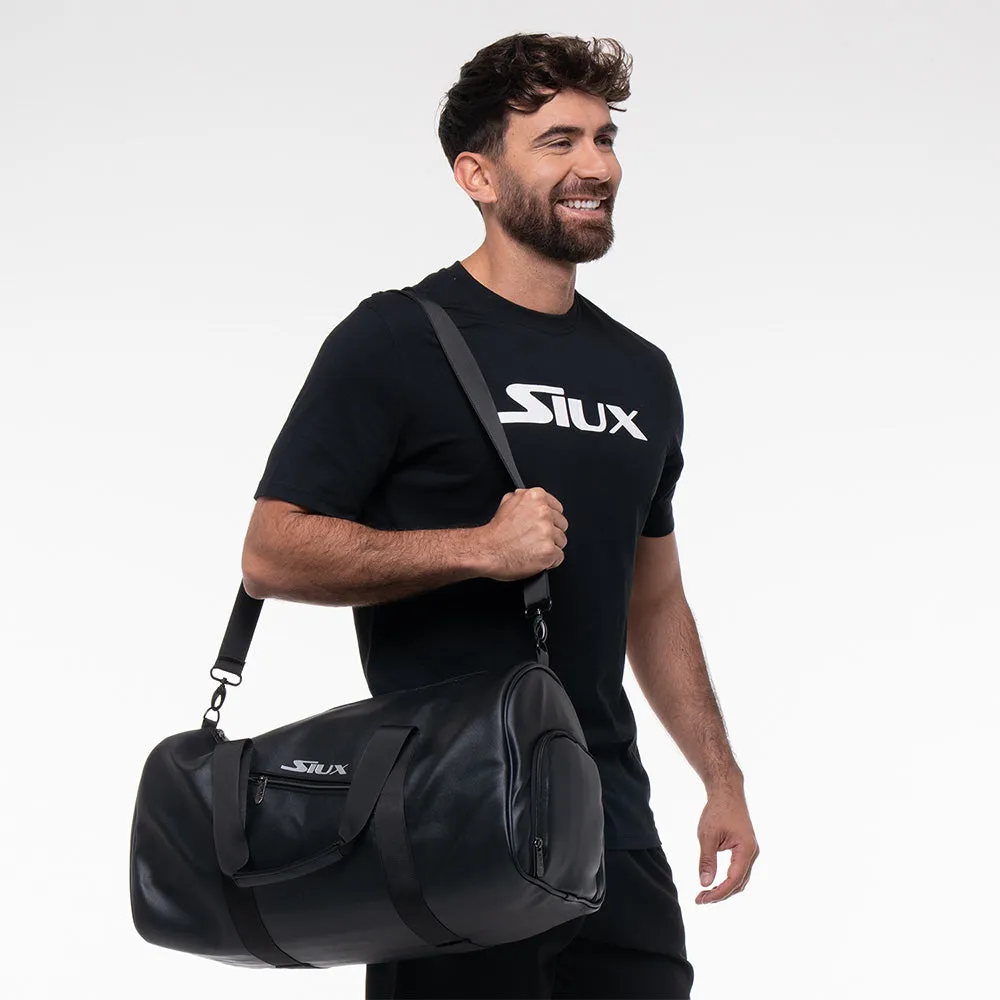 Siux bomuld t-shirt sort M bomuldstrøje til padel