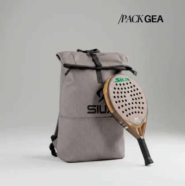 Siux Gea padelpakke dame bat+taske rund kontrol