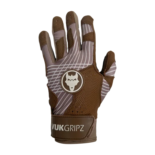 Vukgripz Prowler Sandstorm batting gloves tan