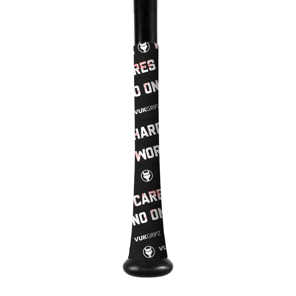 Vukgripz No One Cares Work Harder bat grip tape