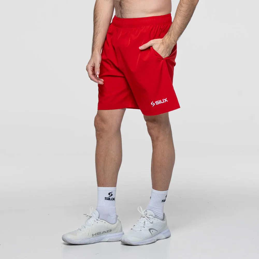 Siux Match 26 padelshorts rød herre