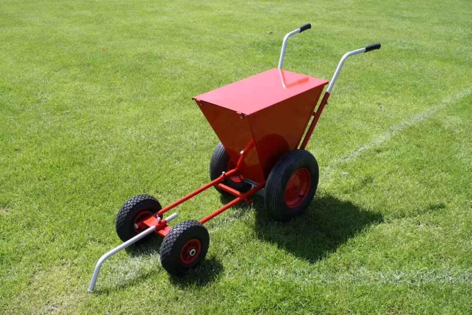RBM 600 opmærkningsvogn tør 50 liter håndtag
