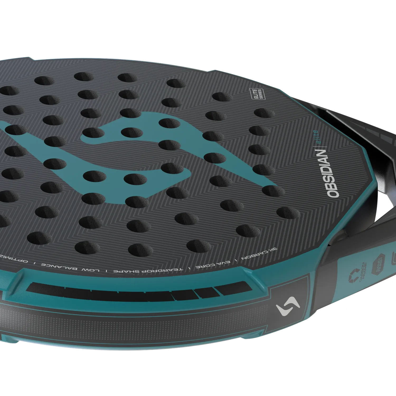 Siux Obsidian Elite 2027 padelbat grøn kontrol