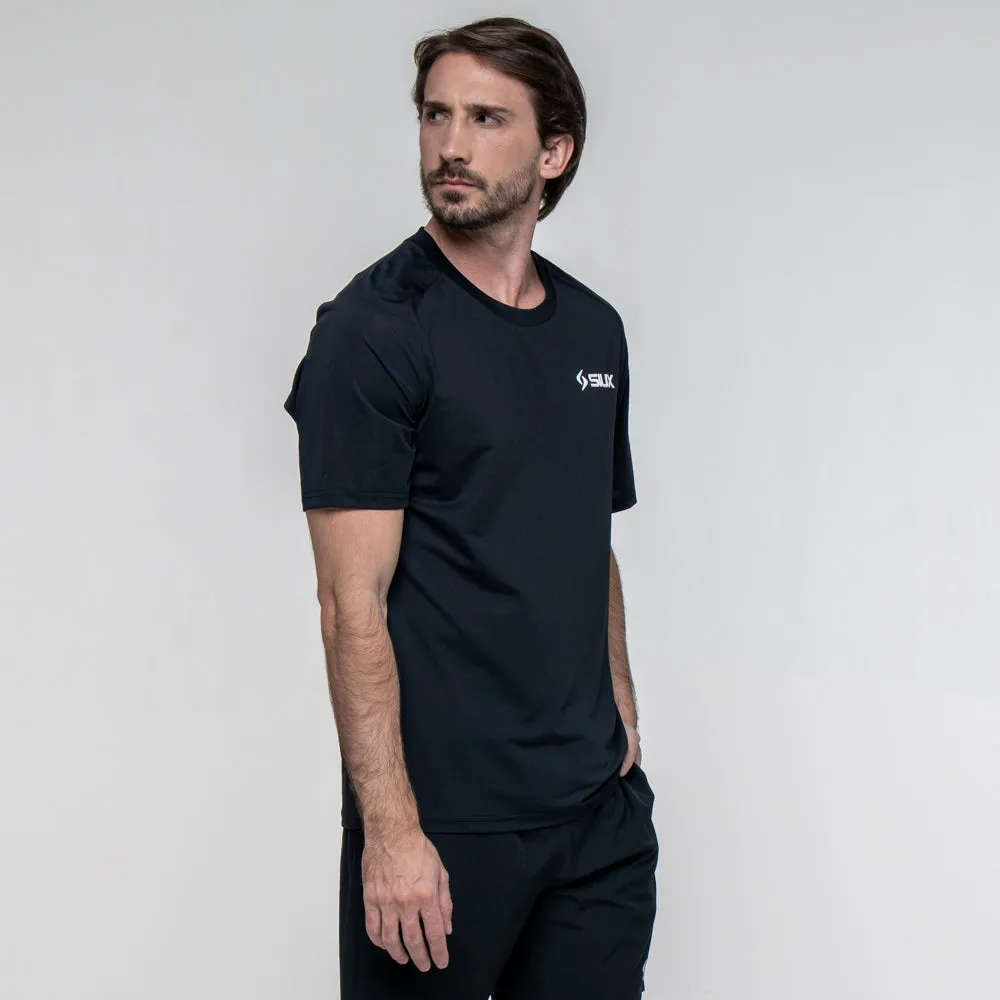 Siux Match 26 t-shirt herre sort hurtigtørrende