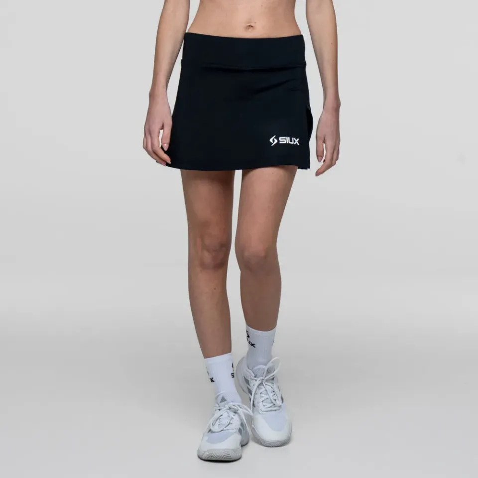 Siux Club 26 nederdel sort dame med indershorts