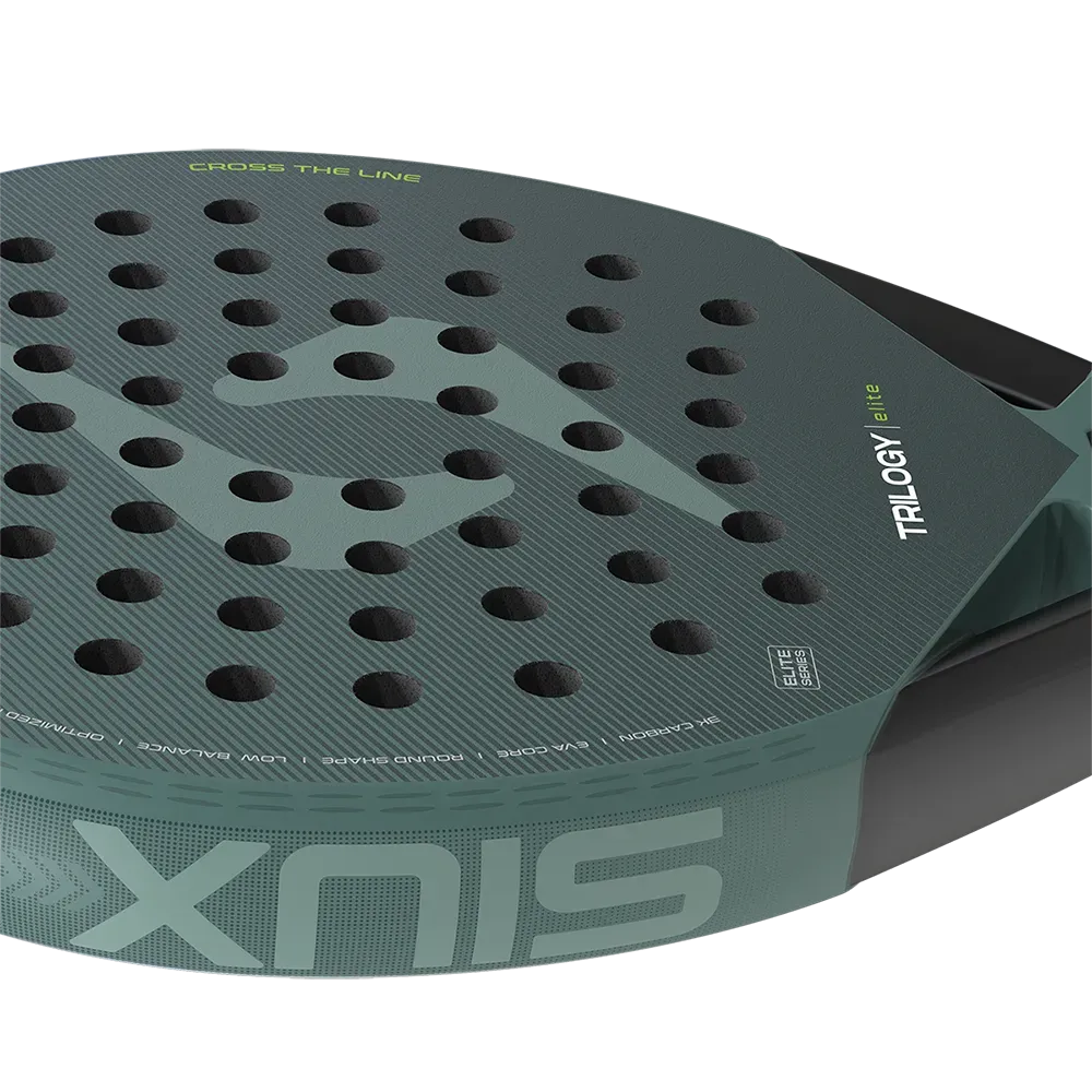 Siux Trilogy Elite 2026 padelbat grøn tolerant