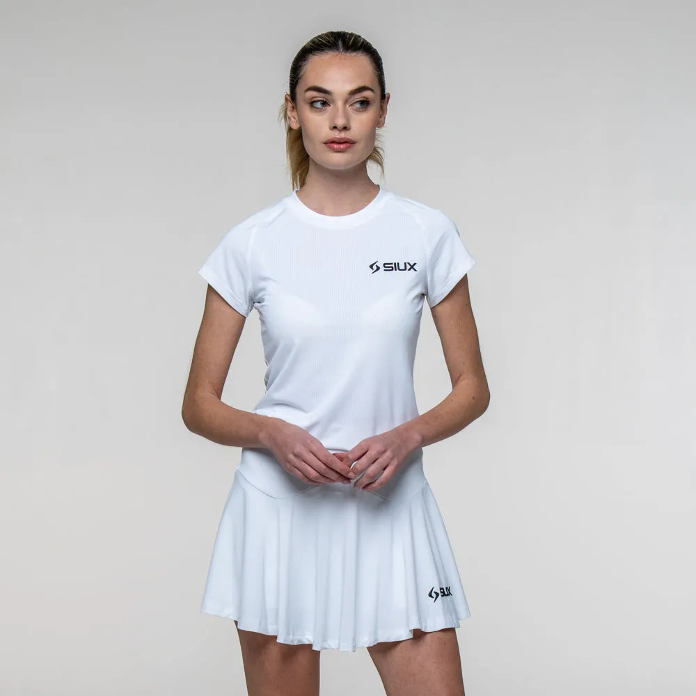 Siux Match 26 t-shirt dame hvid let