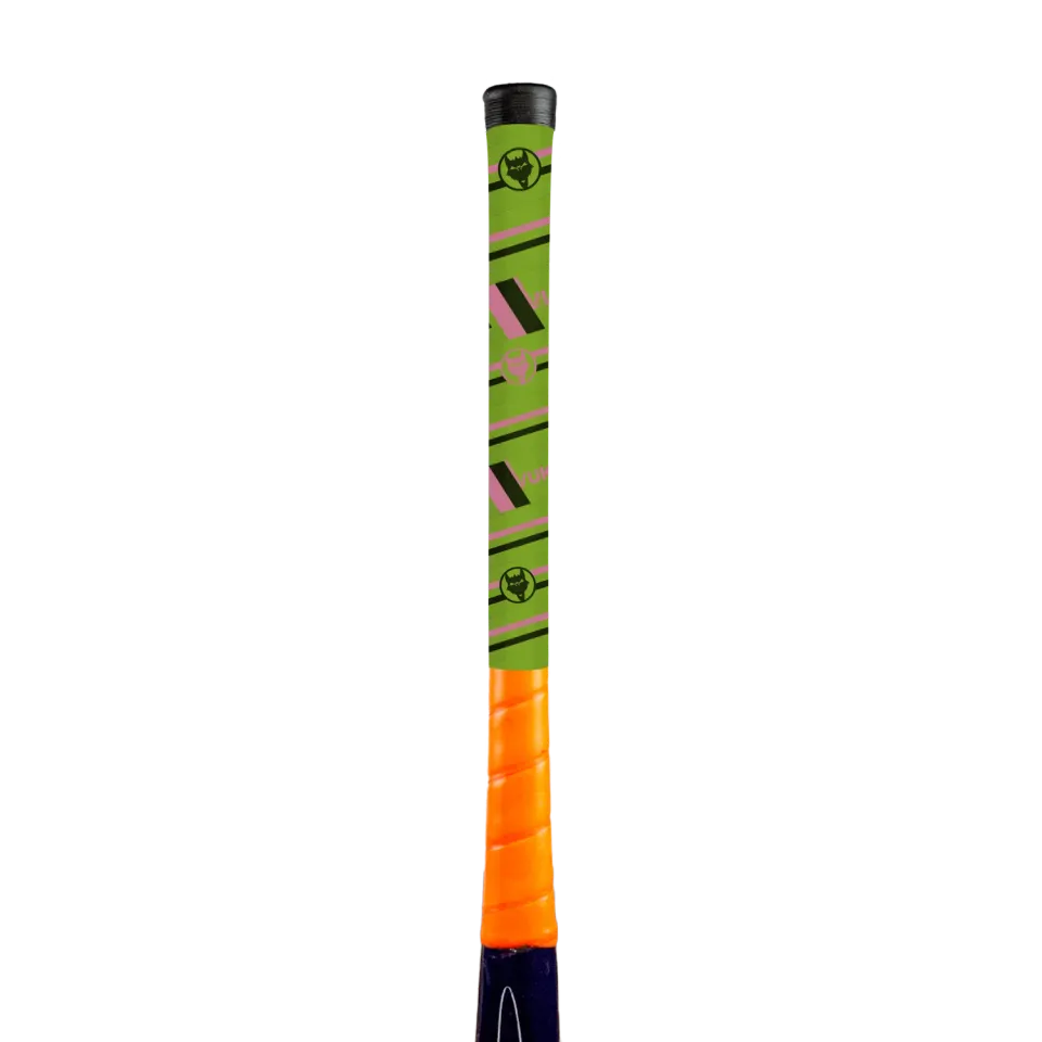 Vukgripz Mach 1 Watermelon landhockey grip pink/grøn skridsikker