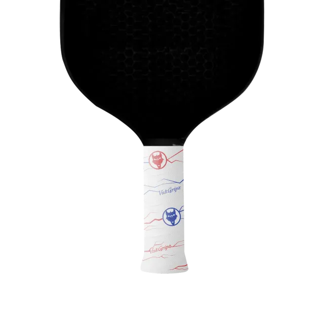 Vukgripz Pulse White Firecracker pickleballgreb