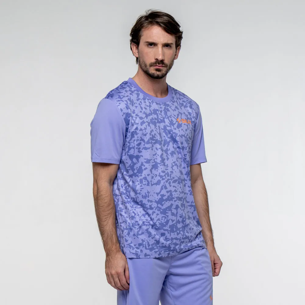 Siux Cyber 26 t-shirt herre lilla åndbar