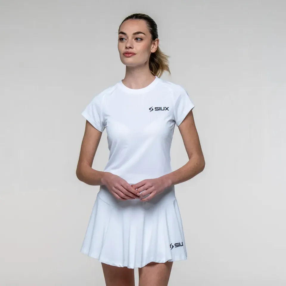 Siux Match 26 t-shirt dame hvid let