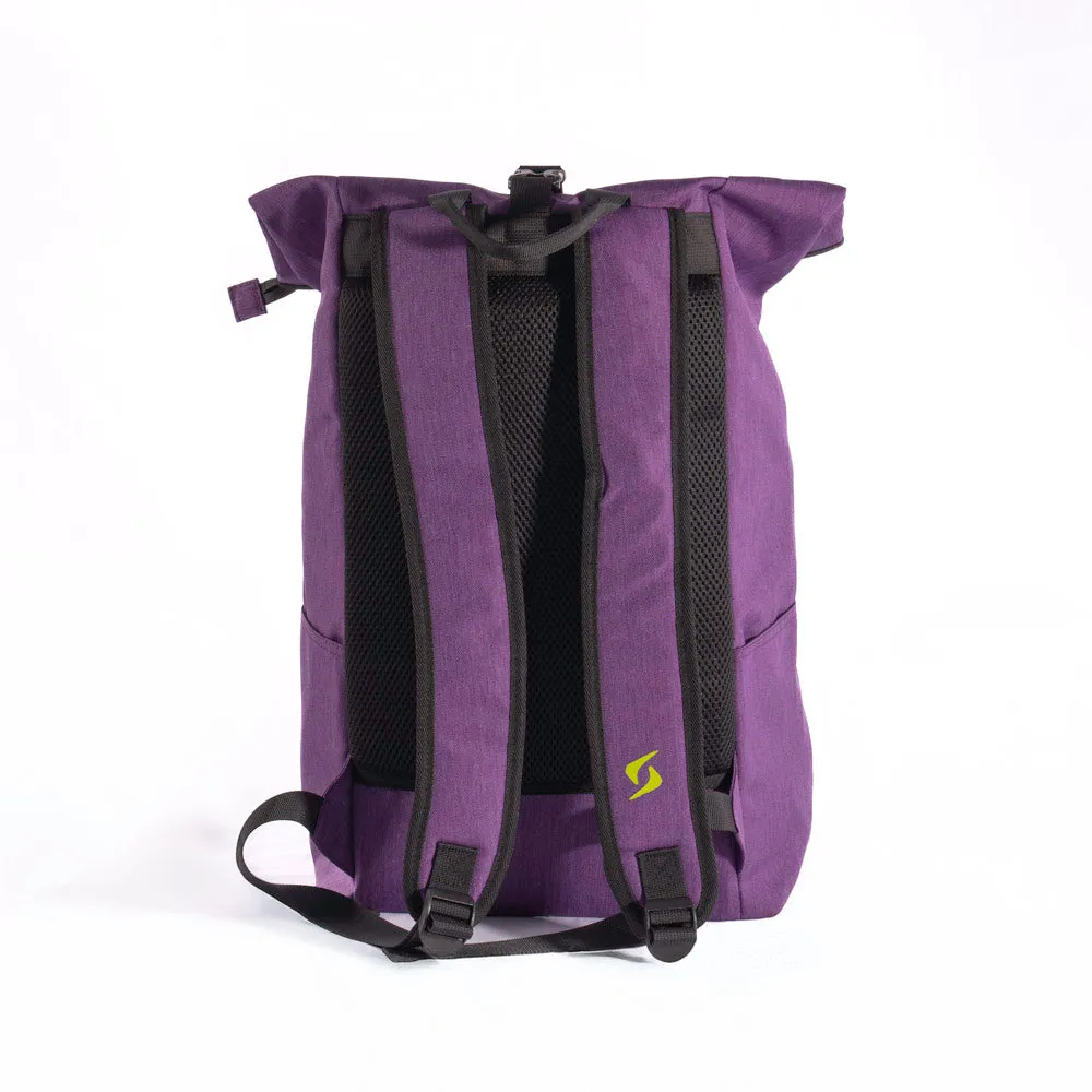 Siux Street padelrygsæk violet roll-top