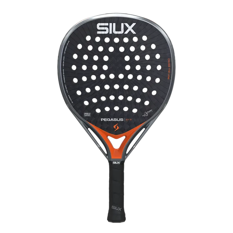 Siux Pegasus Pro 2026 padelbat grå hård