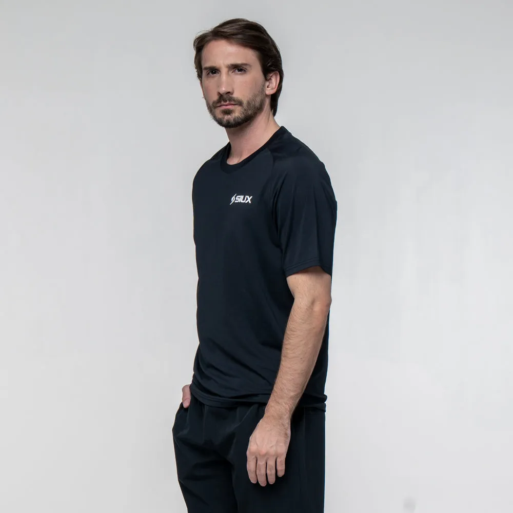 Siux Match 26 t-shirt herre sort hurtigtørrende