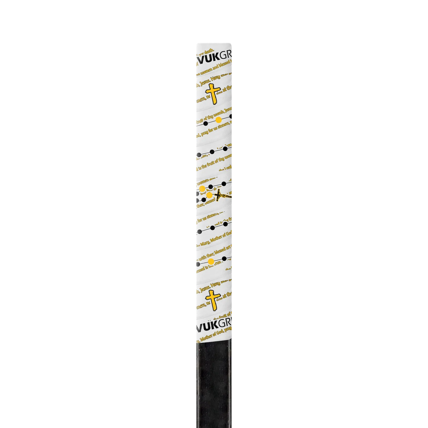 Vukgripz Faith hockeytape Rosary kors tro design