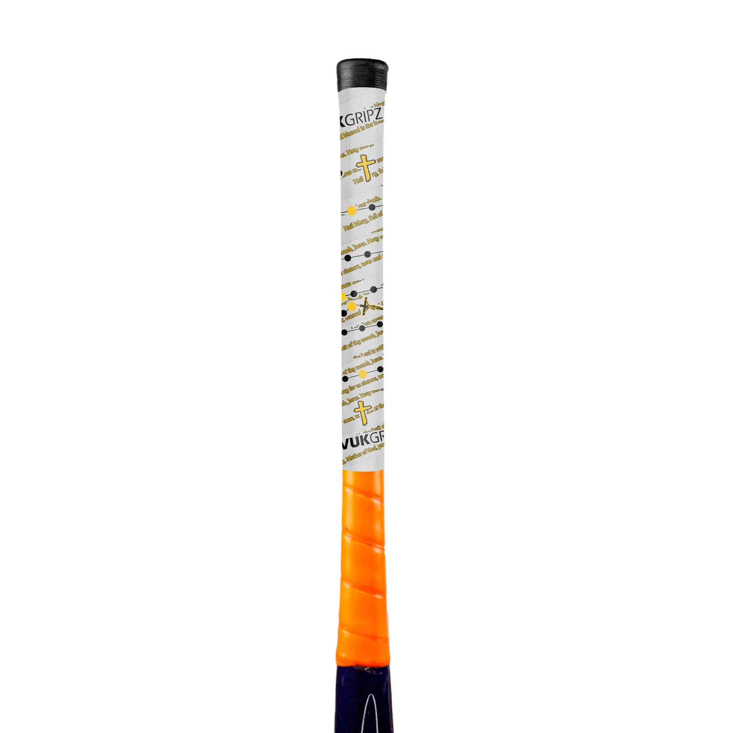 Vukgripz Faith Rosary fieldhockey grip sort skridsikker