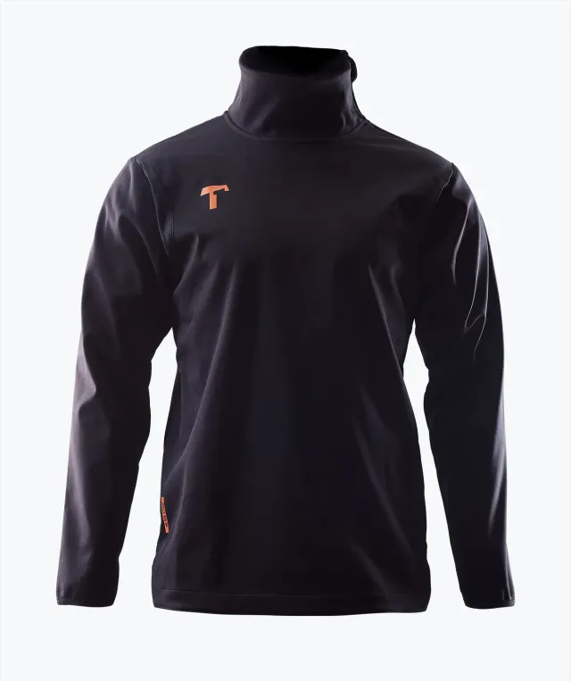 T1TAN Softshell Half Zip træningsjakke vind og vandafvisende