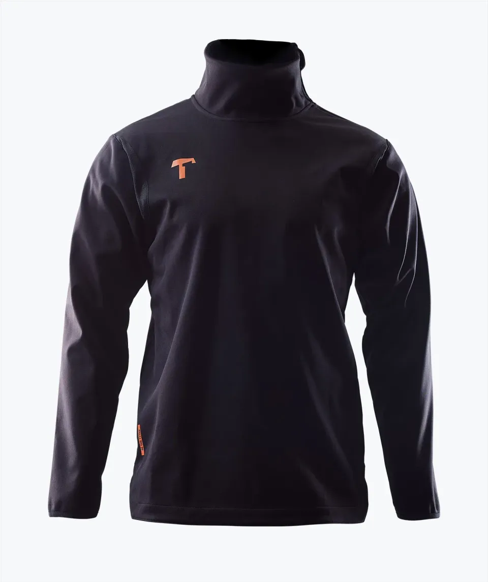 T1TAN Softshell Half Zip træningsjakke vind og vandafvisende