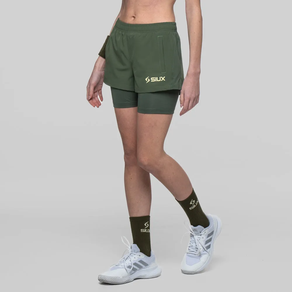 Siux Gareh 26 shorts grøn - dame
