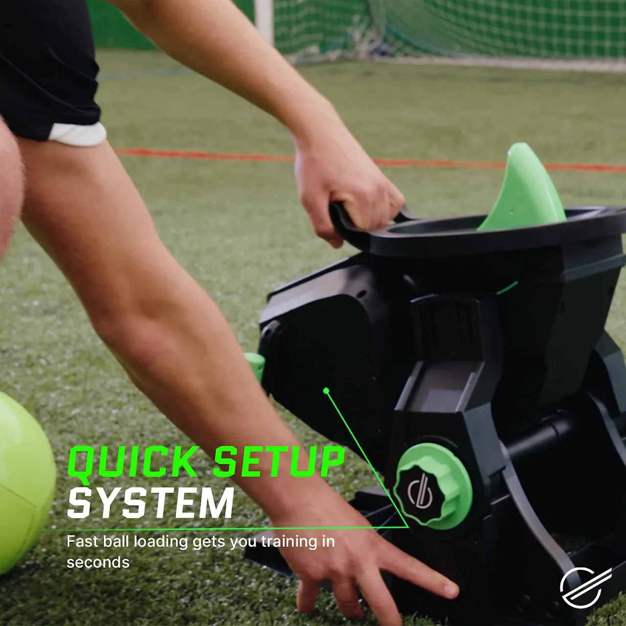 Strikesphere Soccer Launcher boldkaster 6 vinkler