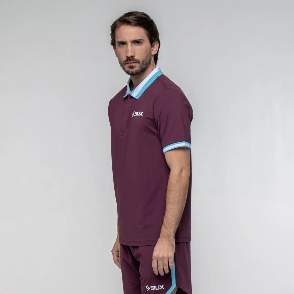 Siux Apex 26 polo bordeaux herre