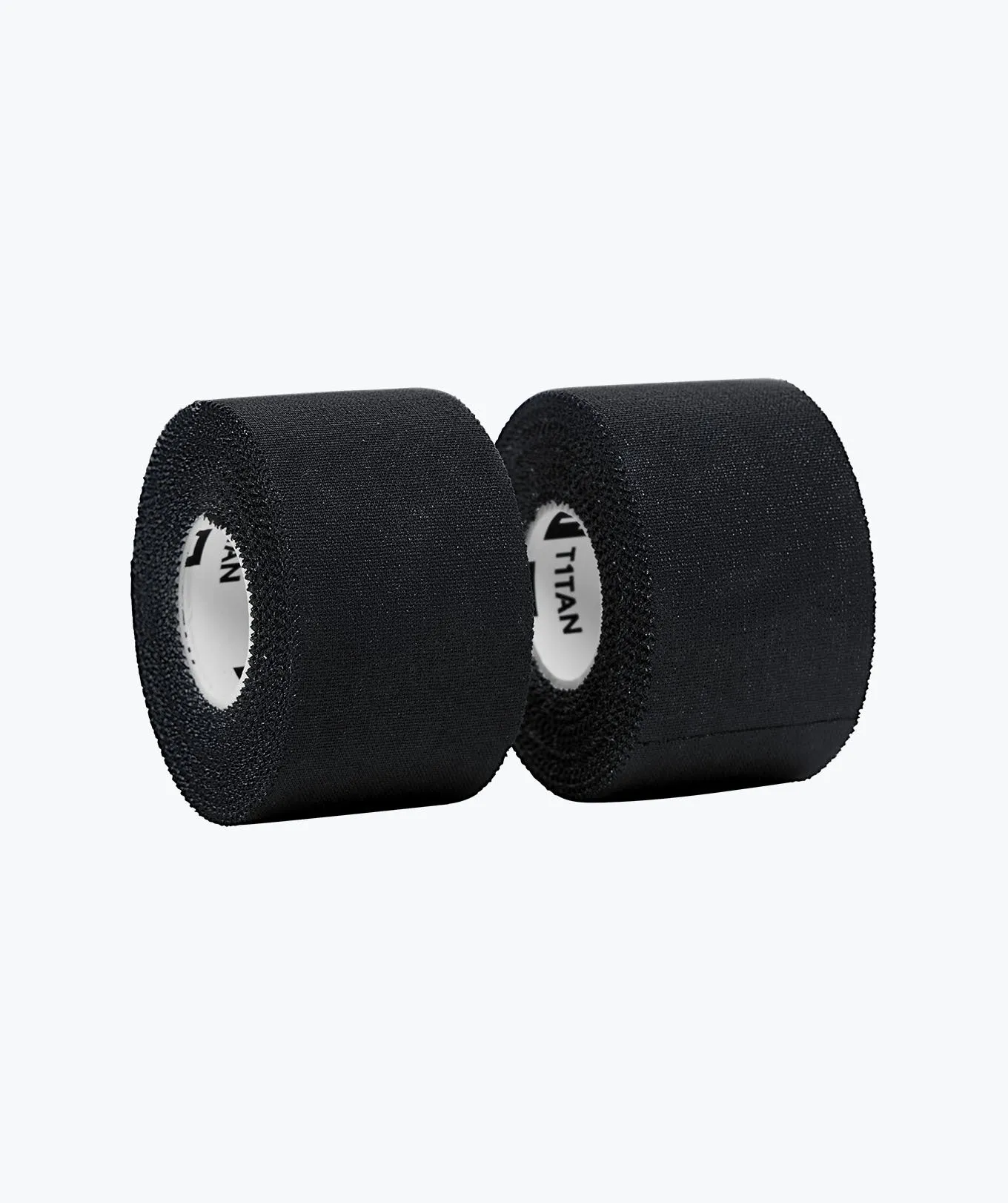 T1TAN Tape målmandstape sort 2-pak uelastisk