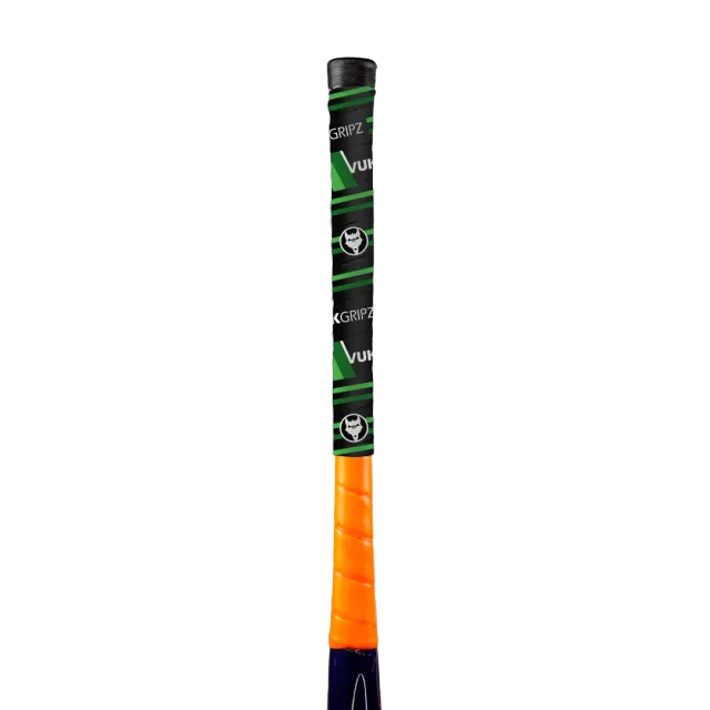 VukGripz Mach 1 Field Hockey Grip stavtape sort halv