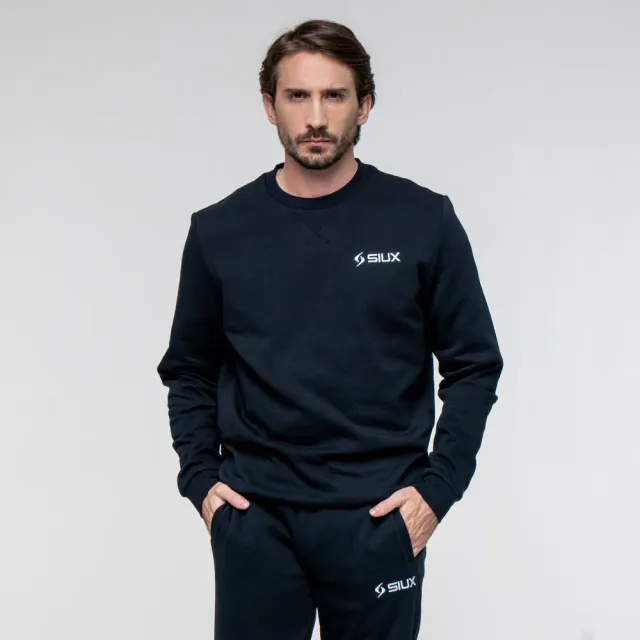 Siux Basic 26 sweatshirt sort varm opvarmning