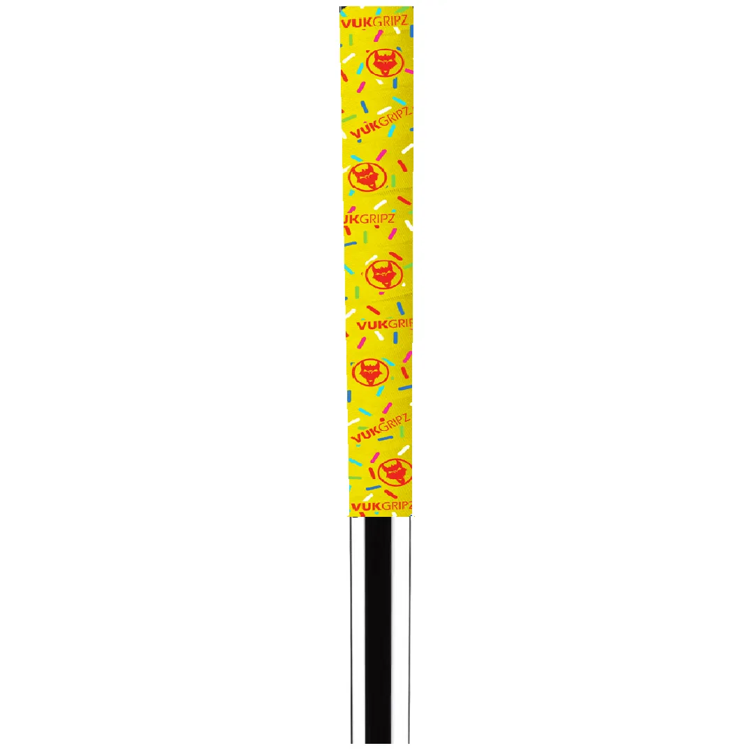 Vukgripz Donut golf overgrip Strawberry Jam rød