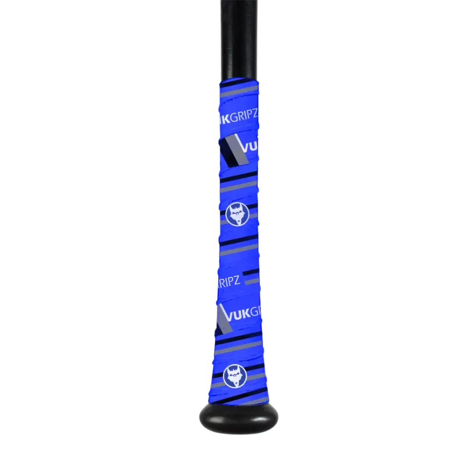 Vukgripz Mach 1 batgrip blå med friktion til bat