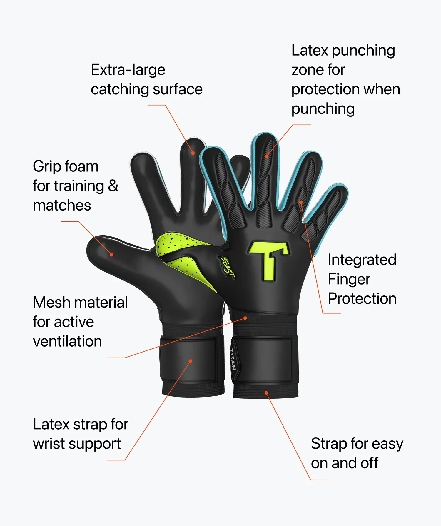 T1TAN Grip Socks gripsokker røde skridsikre