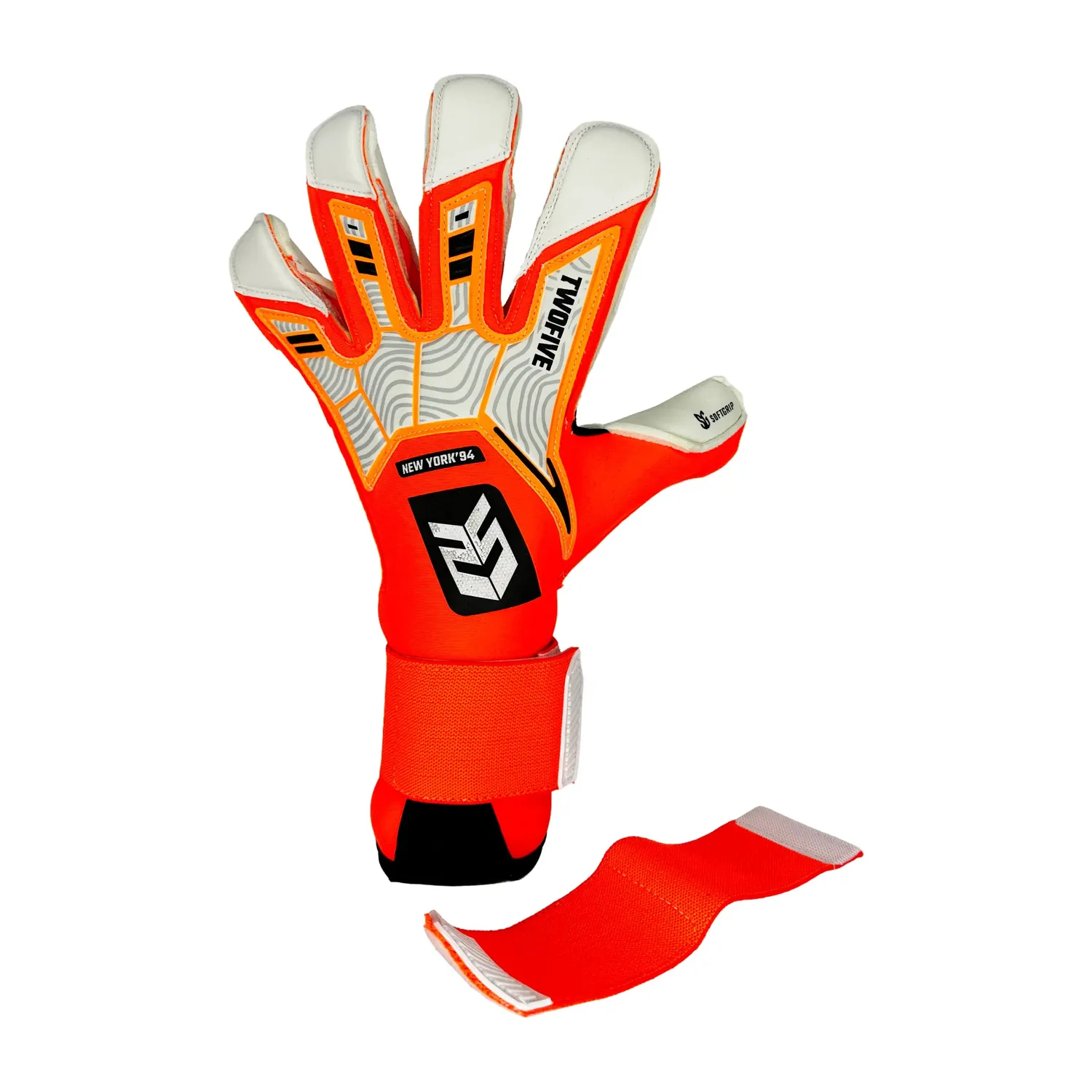 TwoFive New York Advance Orange målmandshandsker hivis