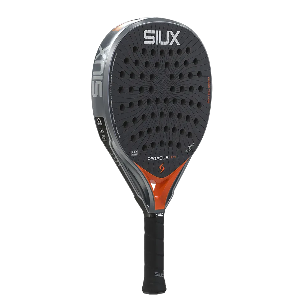 Siux Pegasus Pro 2026 padelbat grå hård