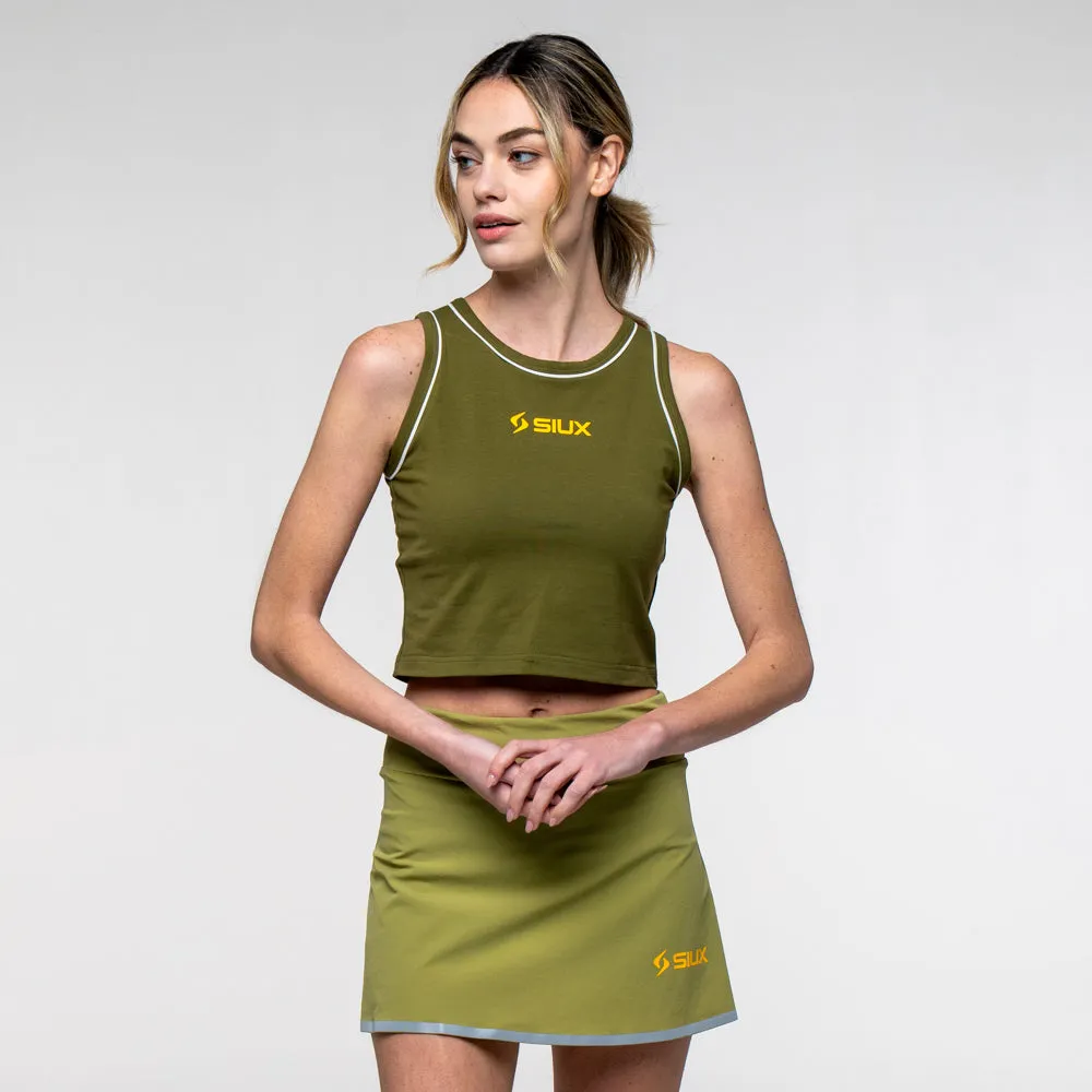 Siux Gea 26 t-shirt dame brun åndbar